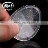 Wholesale Semi-Precious Stone Clear Quartz Worry Stones Crystal Thumb Stone