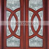 exterior solid wood door