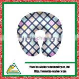 Colorful Plate Printing U Neck Pillow,Travel Neck Pillow