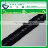 poyester tape with chain for garment