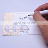 Cute Carton Egg Baby Design Kids Promotional Gift Flat Paper Magnetic Writing Board With Mark Pen thumbnail-1