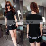 New Fashion Chiffon Blouse 2016 for Fat Girls t Shrit and Silk Chiffon Fabric thumbnail-4