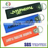 Wholesale logo printed wrist strap minions lanyard,short key lanyard