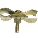 Scaffolding fencing coupler