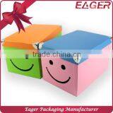 Foldable Paper Storage Box, Home Clothes Folding Storage Box, Multipurpose Toy Storage Box With Lid thumbnail-3