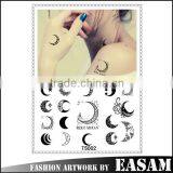 Easam Moon Temporary Tattoo Sticker/Waterproof Body Tattoo thumbnail-1