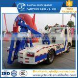 Diesel Engine Type and Turbocharger Type 4t Light Duty Wrecker Towing Truck Sale thumbnail-4