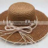Latest Fashion Hot Sell New Arriving Crochet Straw Hat Cheap thumbnail-4