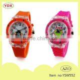 New Kids Silicone Flash Watch Rainbow Watch thumbnail-2
