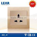 3D texture Design N9 series table power socket