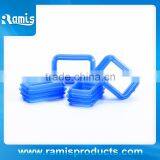 Blue 3 Way Silicone Rubber Connector Seals