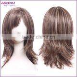 Short In Stock Synthetic Human Hair Full Lace Wig thumbnail-2