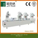 upvc door window making machine/four heads seamless welding machine