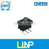 MR-1-125-C5N-BB Electrical Rocker Switch White Black Red Yellow Blue Color thumbnail-1