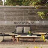 New Design Rattan Wicker Garden Sofa Set Furniture (1.2mm Alu Frame With Powder Coated,10cm Thickness Cushion 250gr) thumbnail-4