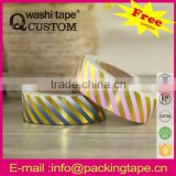 Hot selling Gold stamping paper tape wholesale for decorating