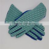 WENZHIHE Brand Cotton Dress Glove With Logo Printed