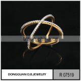 Fashion New Model Silver Ring Wedding Ladies Gold Finger Ring thumbnail-3