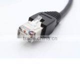 30cm RJ45 Male to Female Screw Panel Mount LAN Network Extension Cable thumbnail-3