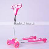 Children 4 Wheels Kick Scooter/ Children Kick Scooter With Light and PU Wheel