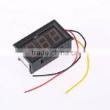 2016 New Arrival Mini Digital Led Display Voltmeter 4.5-30V 3 Wires Vehicles Motor Voltage Panel Meter
