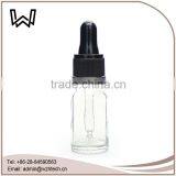 10ml clear glass dropper bottle