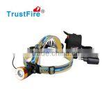 2016 Trustfire New Design 3868-H6 Cree Led Lamp Zoom Rechargeable Headlamp 400 Lumens Cree Led Headlight
