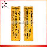 New Gold Efan IMR 18650 2600mAh 30A LiMn High Drain Flat Battery thumbnail-2