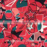 Star Circle Print Polyester Taslon Fabric for Jacket Board Short thumbnail-2