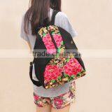 Handmade Woman Fashion Backpack Teenage Backpack thumbnail-1