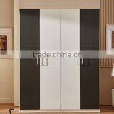 Good Quality Black and White Bedroom Wardrobe Designs thumbnail-1