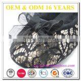 Sexy Lace Personalized Logo Girls Indoor Ballet Shoes thumbnail-2