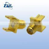Gold Plated SMC Female Right Angle Connector thumbnail-1