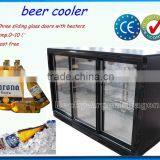 Desktop Mini Refrigerator With Sliding Doors thumbnail-3