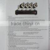 4ch Wifi Nvr(built-in Wireless Route)1mp ip Camera 4 Channel Wireless NVR Kit Wifi Cctv Camera System thumbnail-5