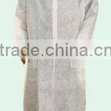 White Fashion Disposable Non-woven Gowns