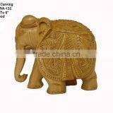 wooden-handicraft-decorative-items/Jaipur wood handicrafts/antique wooden statue