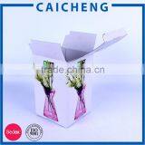 Cheap Folding Plain White Corrugated Paper Boxes