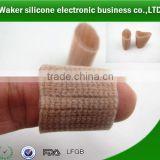 ISO13485 medical silicone finger protectors/customized finger protectors/hot flexible finger protectors