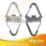 Multifunctional Bulk Metal Carabiner Hook Coin Keyring thumbnail-1