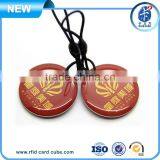 13.56MHZ Smart Leather/ABS Key Fob NFC Tag/ Label for Cellphone NFC thumbnail-1