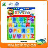 Colorful Magnetic Plastic Alphabet Letters Blocks (26 Pcs) thumbnail-1