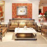 European Wooden Two Doors Brass Mounted Glass Wine Display Cabinet/ Antique Living Room Shabby Chic Curio Cabinet, Showcase thumbnail-3