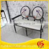 New Design!!! Double Casual Iron Chair thumbnail-1