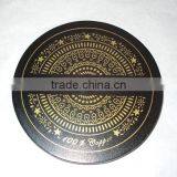 Customized Cheap Wooden Tea Cup Coaster, Tea Placement Cup Mat Coaster, Handmade Mule Mug Coaster, Custom MDF Wood Coaster thumbnail-2