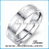 Cheap Custom 316L Titanium Stainless Steel Forever Love Ring thumbnail-4