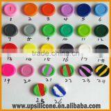 100% Food Grade Logo Printing Clear Silicone Oil Container Silicone Bho Jar Dab Container Silicone Wax Container thumbnail-5