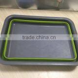 Rectangle Collapsible TPR Dish Drying Rack thumbnail-3