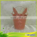 2015 New Design Handmade Home Decor Round Metal Miniature Flower Pots thumbnail-1