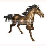 Garden Sculpture Metal Crafts Life Size Horse Statues Bronze Sculpture for Sale thumbnail-1